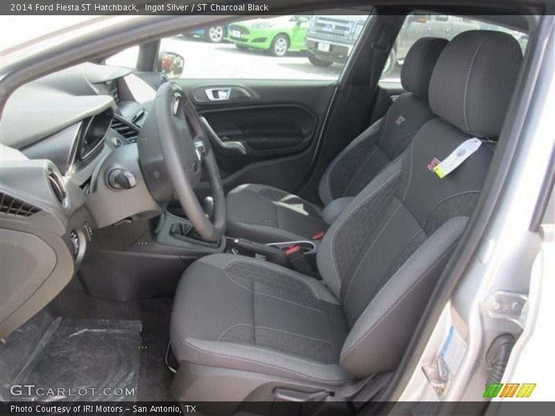 Ingot Silver / ST Charcoal Black 2014 Ford Fiesta ST Hatchback