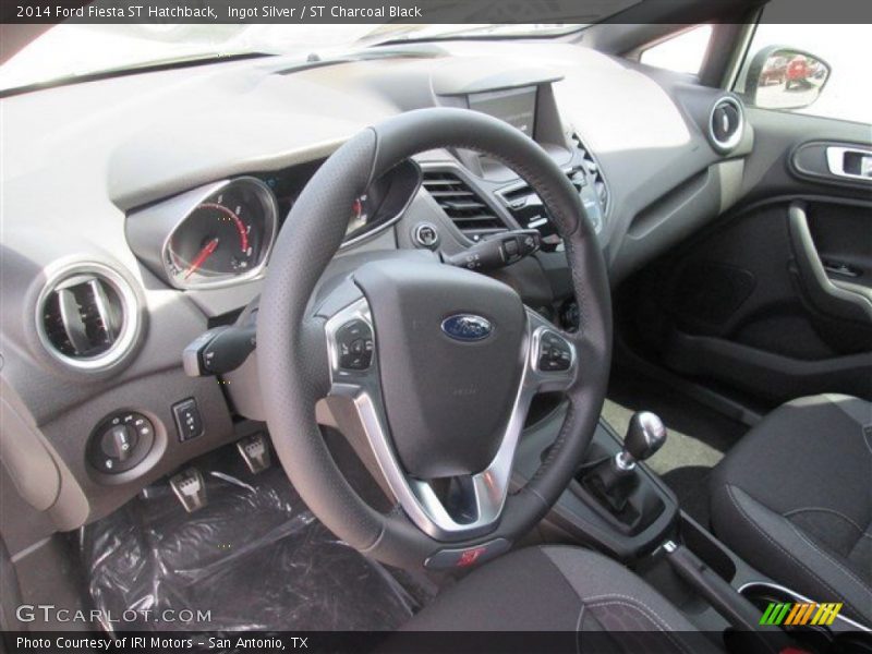 Ingot Silver / ST Charcoal Black 2014 Ford Fiesta ST Hatchback