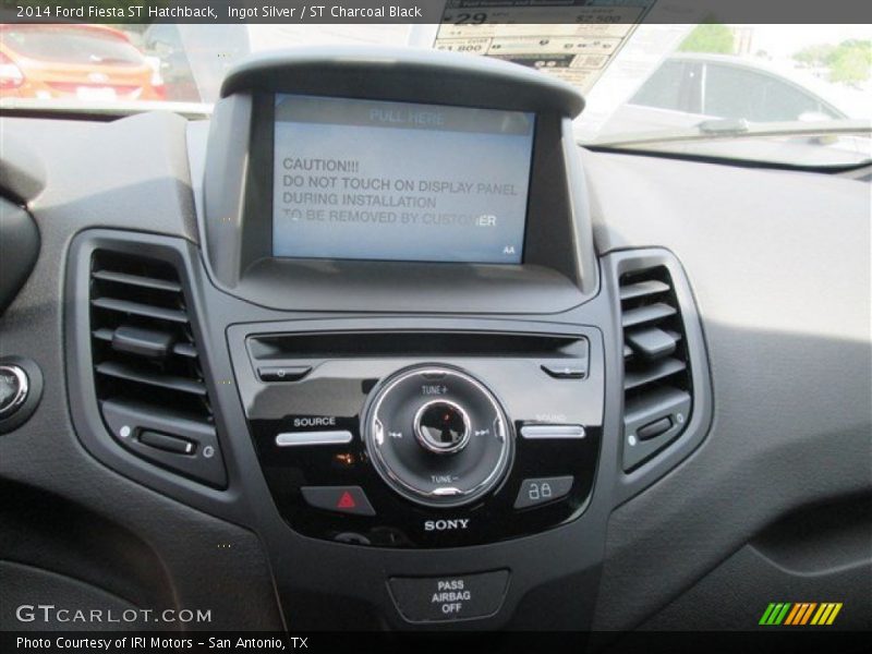 Ingot Silver / ST Charcoal Black 2014 Ford Fiesta ST Hatchback