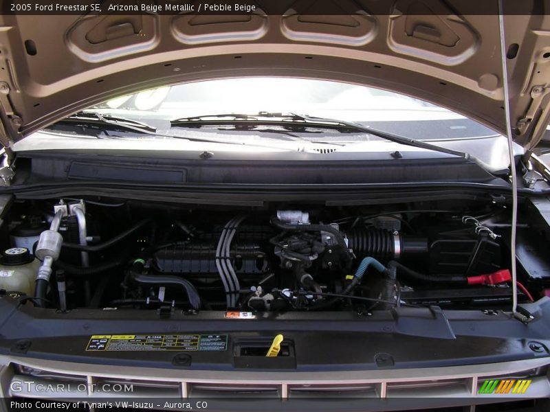Arizona Beige Metallic / Pebble Beige 2005 Ford Freestar SE