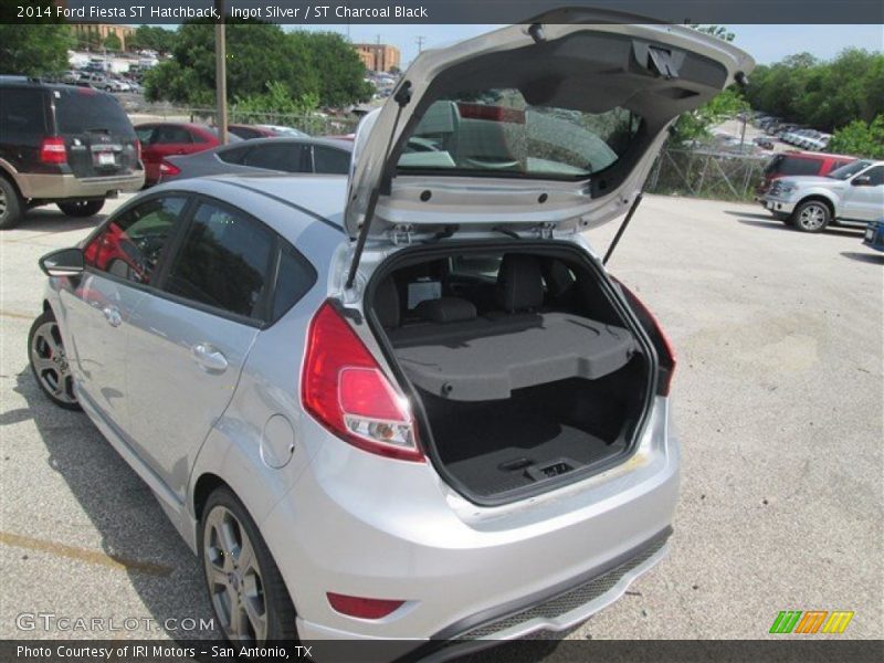 Ingot Silver / ST Charcoal Black 2014 Ford Fiesta ST Hatchback