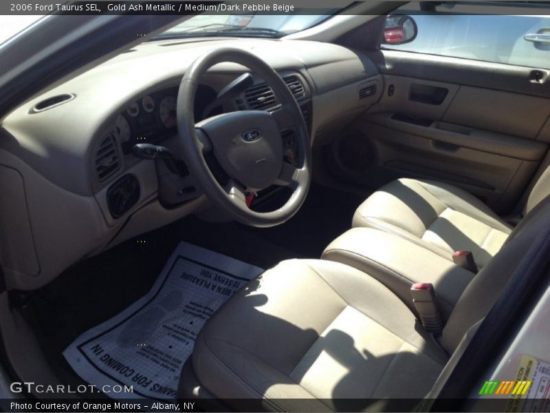Gold Ash Metallic / Medium/Dark Pebble Beige 2006 Ford Taurus SEL