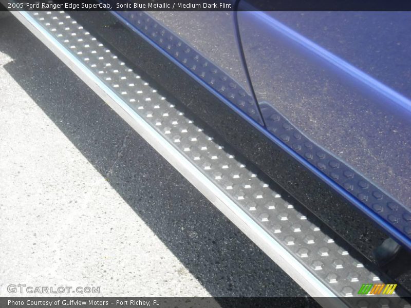 Sonic Blue Metallic / Medium Dark Flint 2005 Ford Ranger Edge SuperCab