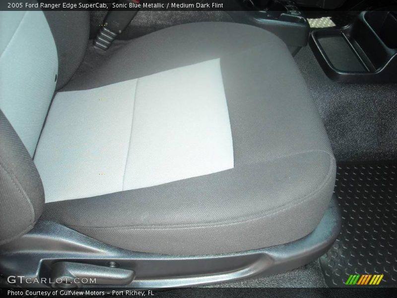 Sonic Blue Metallic / Medium Dark Flint 2005 Ford Ranger Edge SuperCab