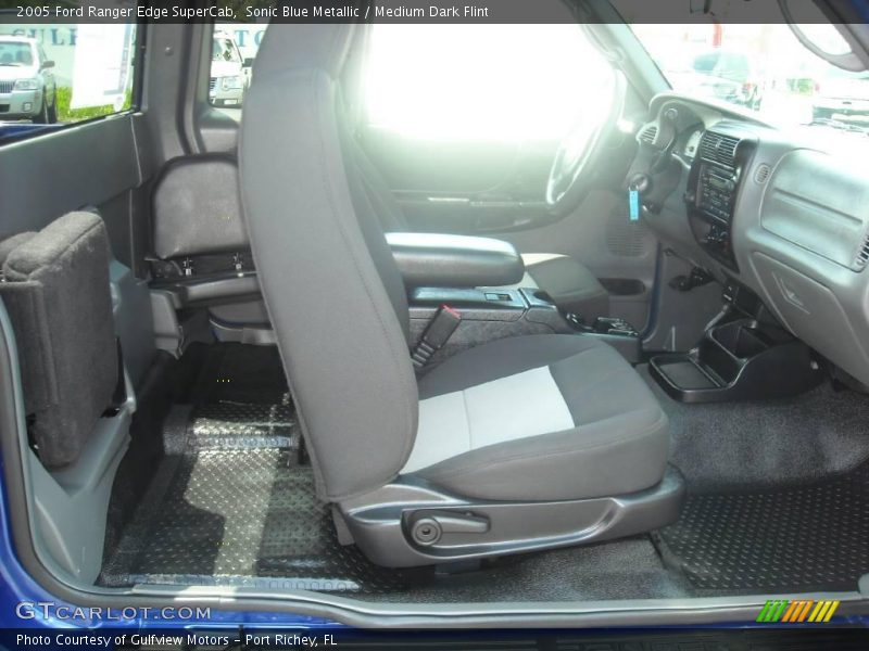 Sonic Blue Metallic / Medium Dark Flint 2005 Ford Ranger Edge SuperCab