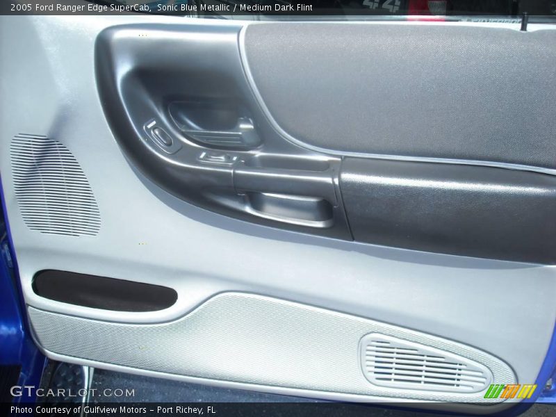Sonic Blue Metallic / Medium Dark Flint 2005 Ford Ranger Edge SuperCab