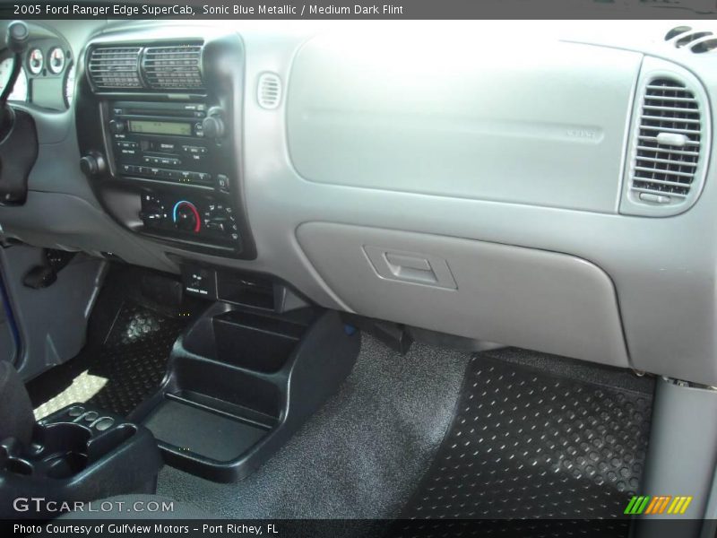 Sonic Blue Metallic / Medium Dark Flint 2005 Ford Ranger Edge SuperCab