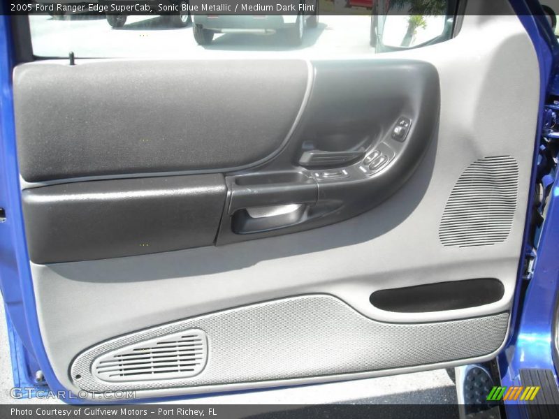 Sonic Blue Metallic / Medium Dark Flint 2005 Ford Ranger Edge SuperCab