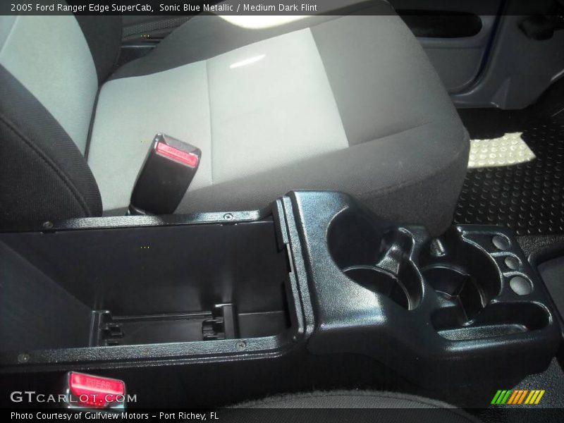 Sonic Blue Metallic / Medium Dark Flint 2005 Ford Ranger Edge SuperCab