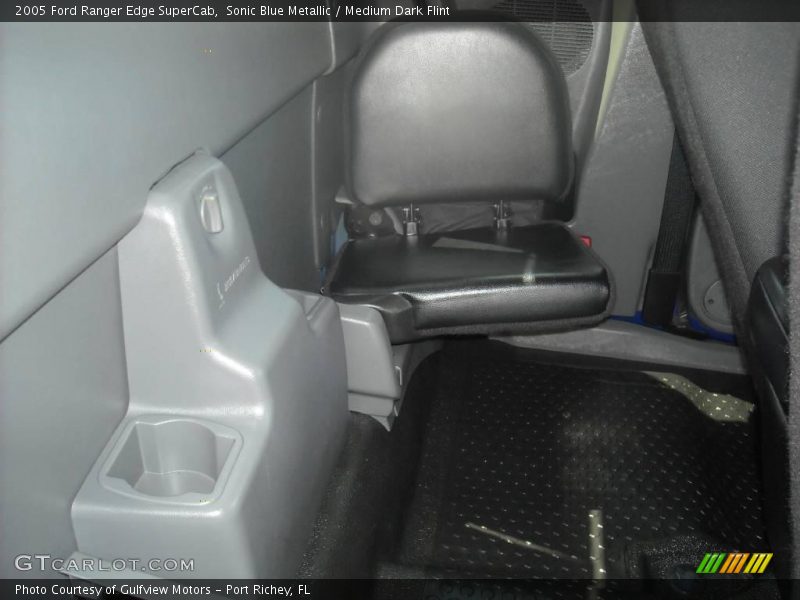 Sonic Blue Metallic / Medium Dark Flint 2005 Ford Ranger Edge SuperCab