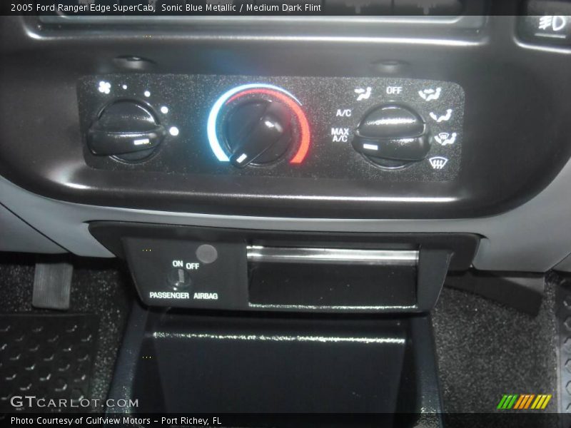 Sonic Blue Metallic / Medium Dark Flint 2005 Ford Ranger Edge SuperCab