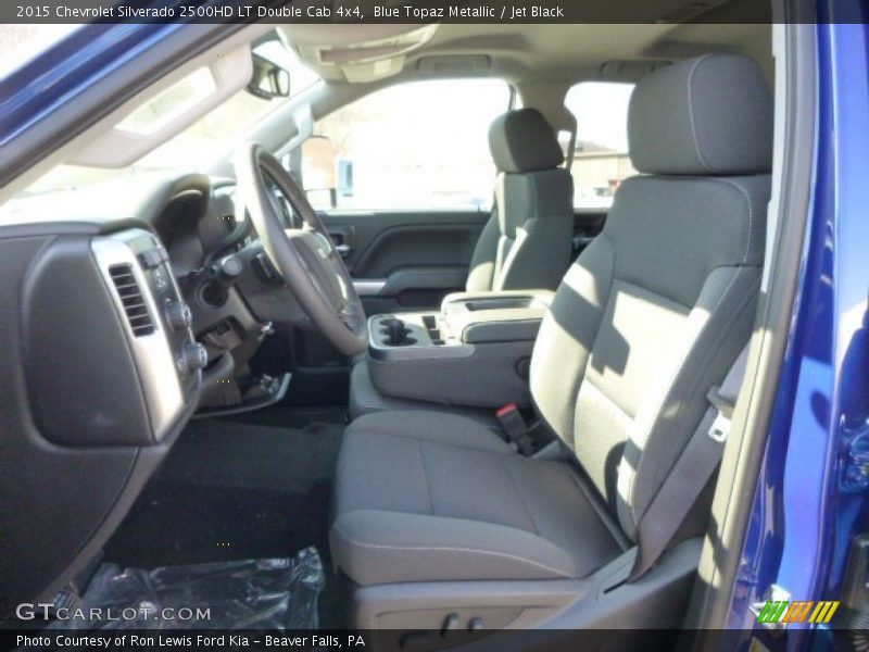 Front Seat of 2015 Silverado 2500HD LT Double Cab 4x4