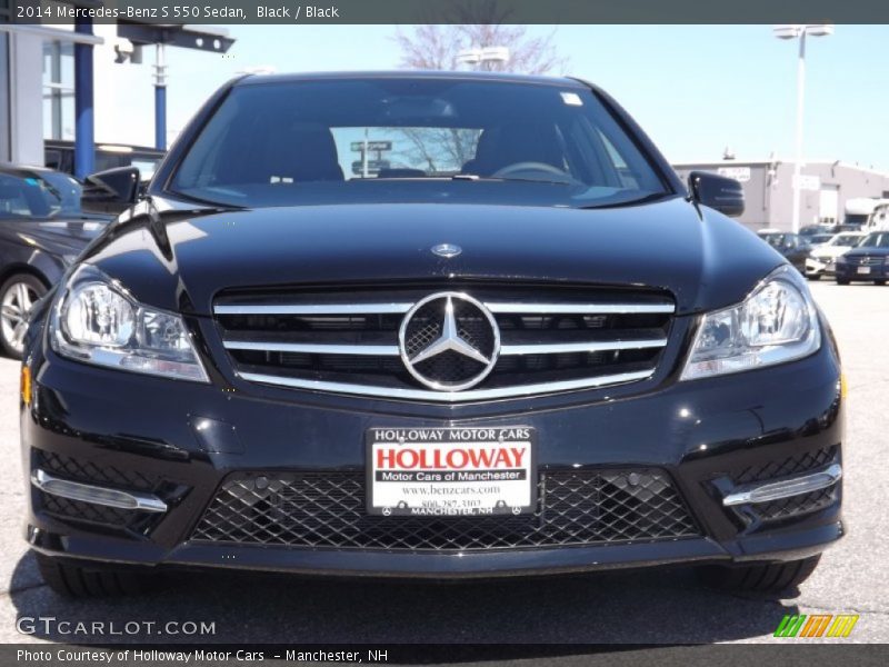 Black / Black 2014 Mercedes-Benz S 550 Sedan