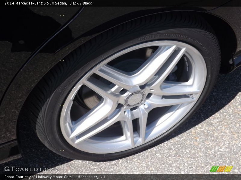 Black / Black 2014 Mercedes-Benz S 550 Sedan