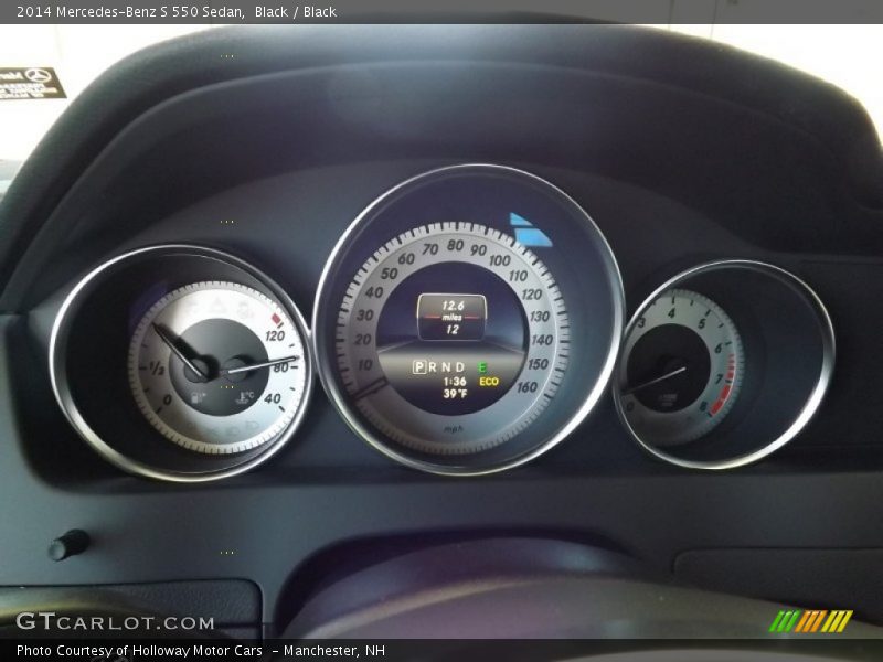  2014 S 550 Sedan 550 Sedan Gauges