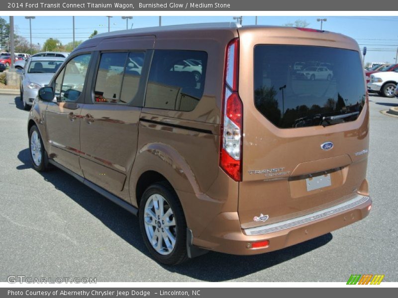 Burnished Glow / Medium Stone 2014 Ford Transit Connect Titanium Wagon