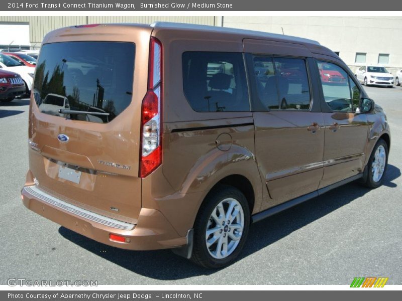 Burnished Glow / Medium Stone 2014 Ford Transit Connect Titanium Wagon
