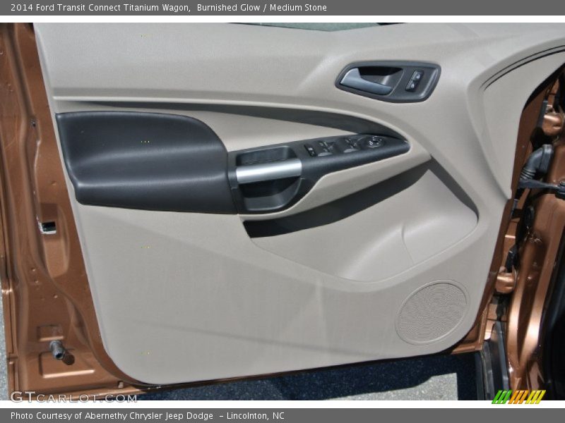 Door Panel of 2014 Transit Connect Titanium Wagon