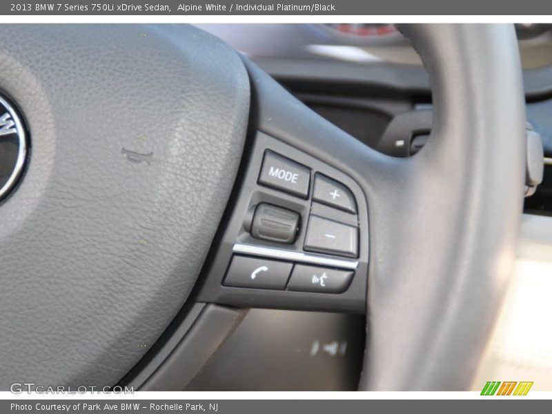 Controls of 2013 7 Series 750Li xDrive Sedan