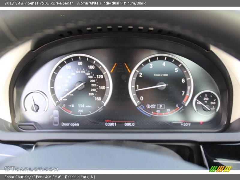  2013 7 Series 750Li xDrive Sedan 750Li xDrive Sedan Gauges