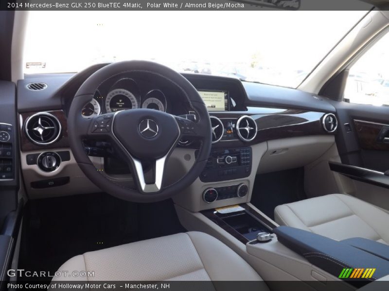 Polar White / Almond Beige/Mocha 2014 Mercedes-Benz GLK 250 BlueTEC 4Matic