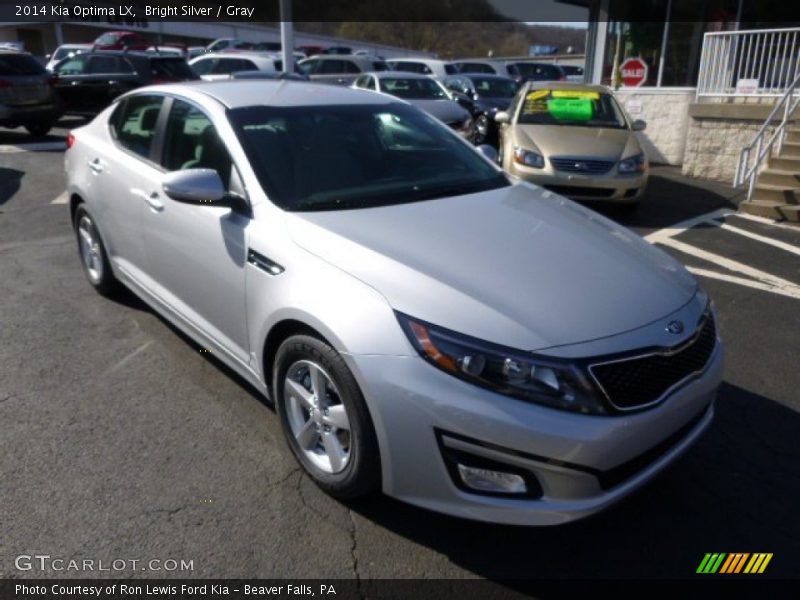 Bright Silver / Gray 2014 Kia Optima LX