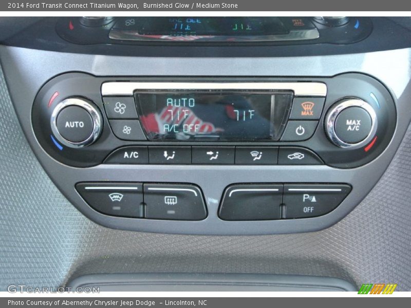 Controls of 2014 Transit Connect Titanium Wagon