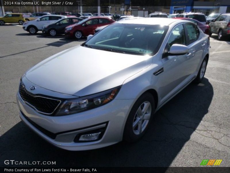 Bright Silver / Gray 2014 Kia Optima LX