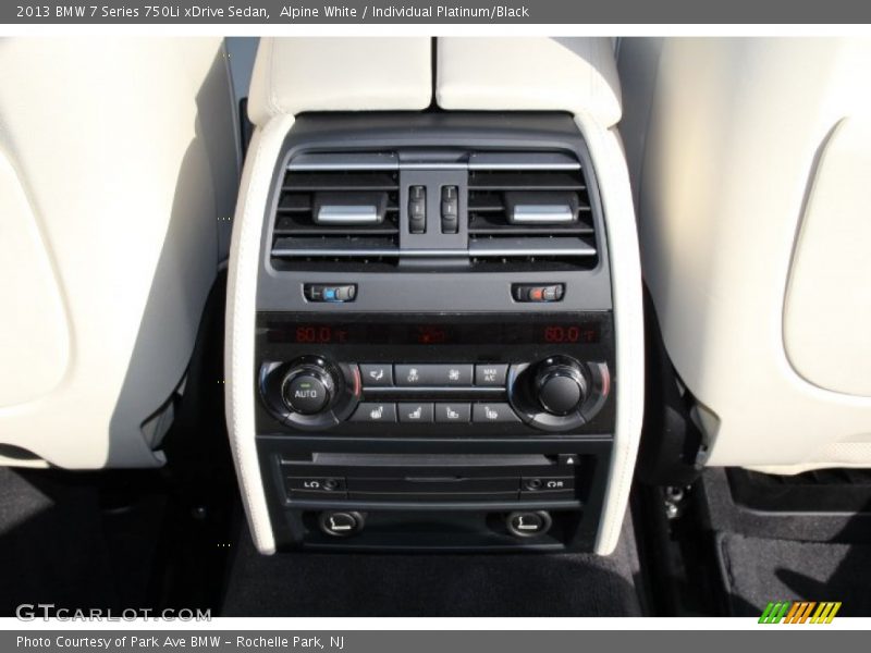 Controls of 2013 7 Series 750Li xDrive Sedan