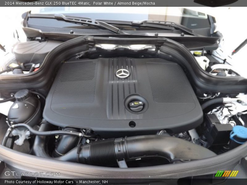 Polar White / Almond Beige/Mocha 2014 Mercedes-Benz GLK 250 BlueTEC 4Matic