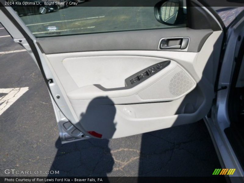 Bright Silver / Gray 2014 Kia Optima LX
