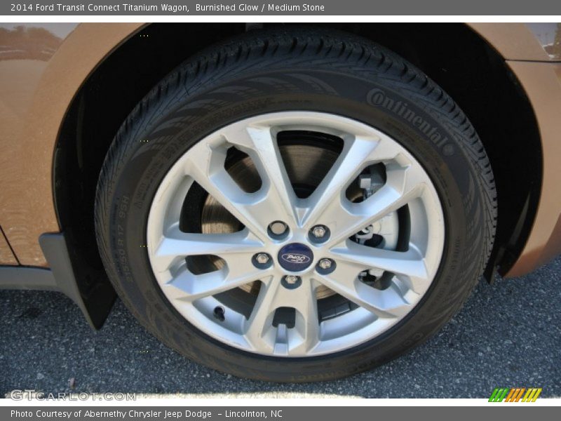  2014 Transit Connect Titanium Wagon Wheel