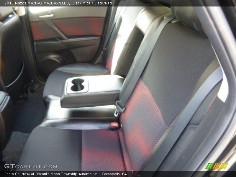 Black Mica / Black/Red 2011 Mazda MAZDA3 MAZDASPEED3