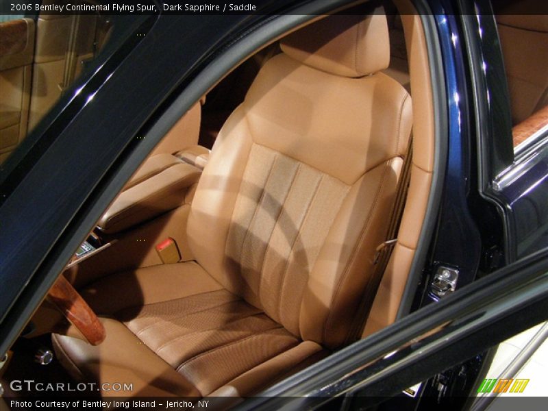 Dark Sapphire / Saddle 2006 Bentley Continental Flying Spur