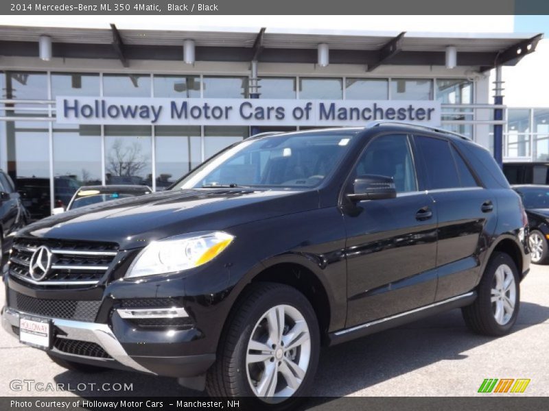Black / Black 2014 Mercedes-Benz ML 350 4Matic