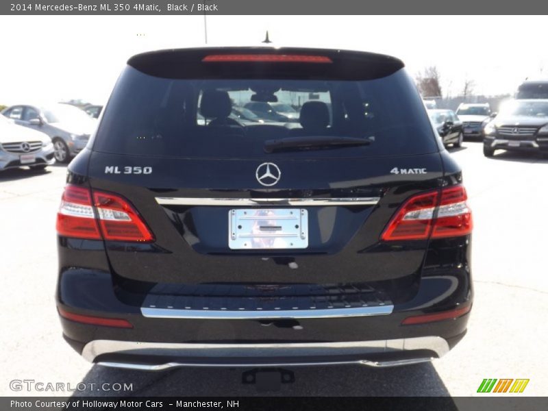 Black / Black 2014 Mercedes-Benz ML 350 4Matic