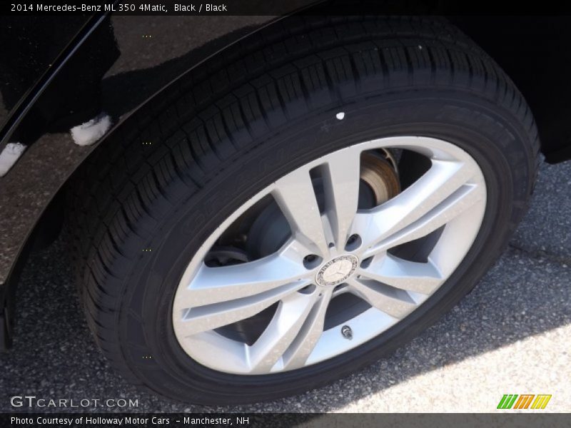 Black / Black 2014 Mercedes-Benz ML 350 4Matic
