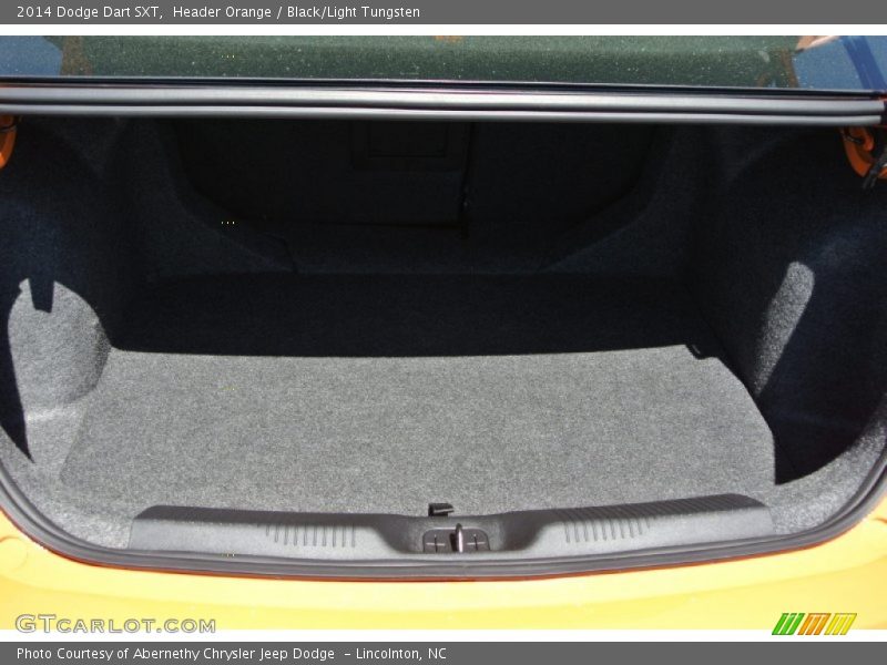 Header Orange / Black/Light Tungsten 2014 Dodge Dart SXT