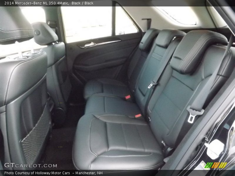 Black / Black 2014 Mercedes-Benz ML 350 4Matic