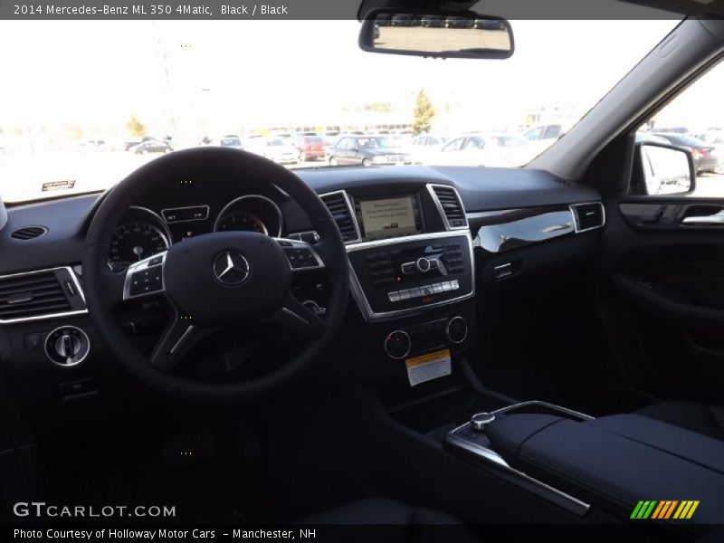 Black / Black 2014 Mercedes-Benz ML 350 4Matic