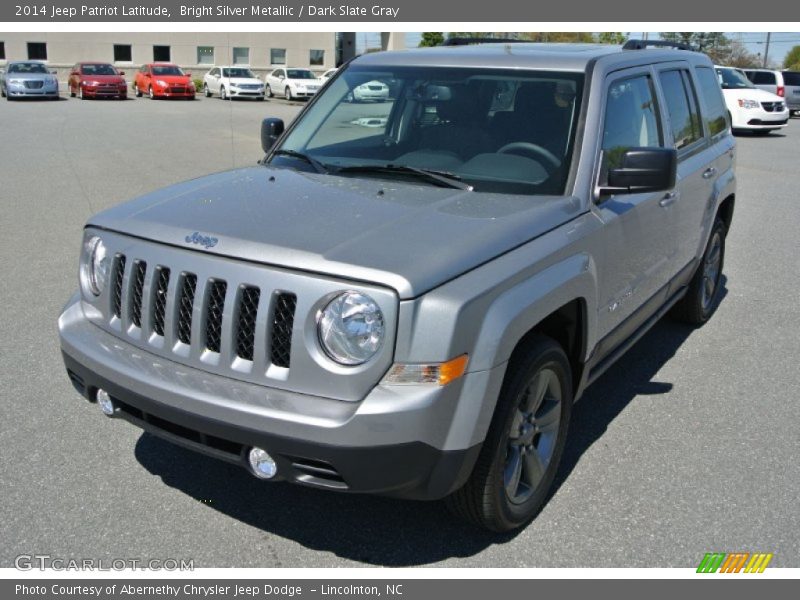 Bright Silver Metallic / Dark Slate Gray 2014 Jeep Patriot Latitude