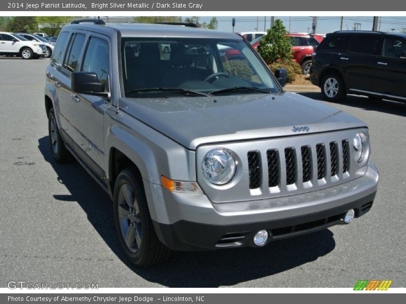 Bright Silver Metallic / Dark Slate Gray 2014 Jeep Patriot Latitude