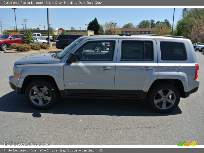 Bright Silver Metallic / Dark Slate Gray 2014 Jeep Patriot Latitude