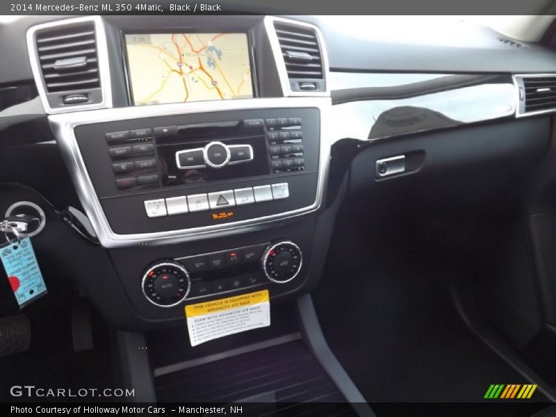Black / Black 2014 Mercedes-Benz ML 350 4Matic