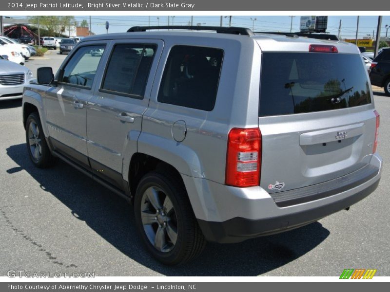 Bright Silver Metallic / Dark Slate Gray 2014 Jeep Patriot Latitude