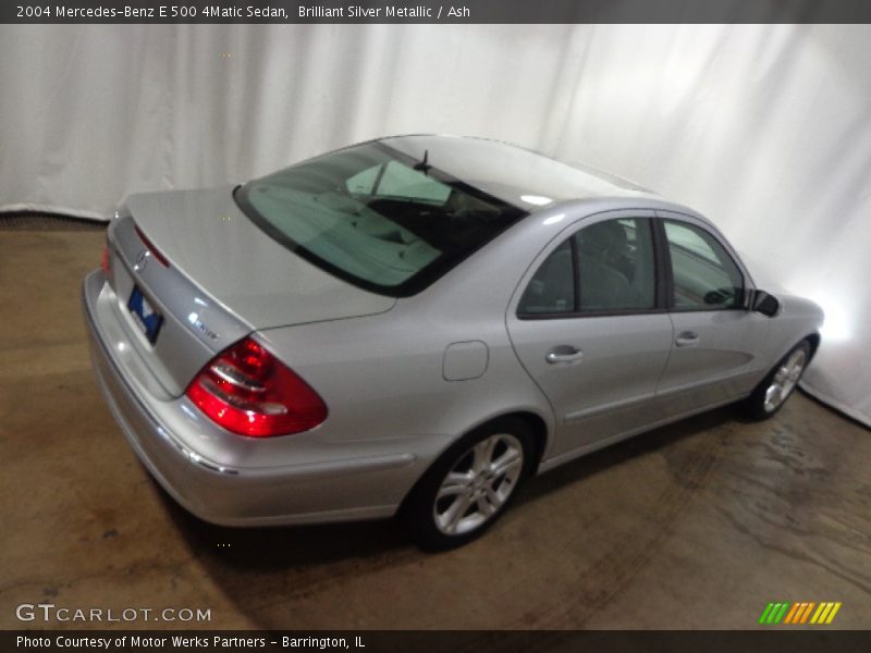 Brilliant Silver Metallic / Ash 2004 Mercedes-Benz E 500 4Matic Sedan