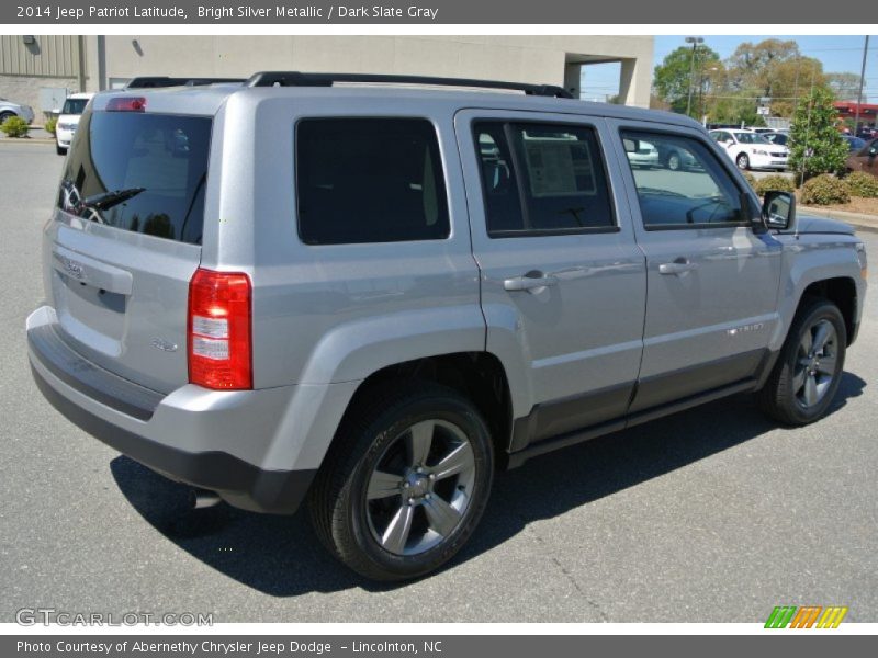 Bright Silver Metallic / Dark Slate Gray 2014 Jeep Patriot Latitude