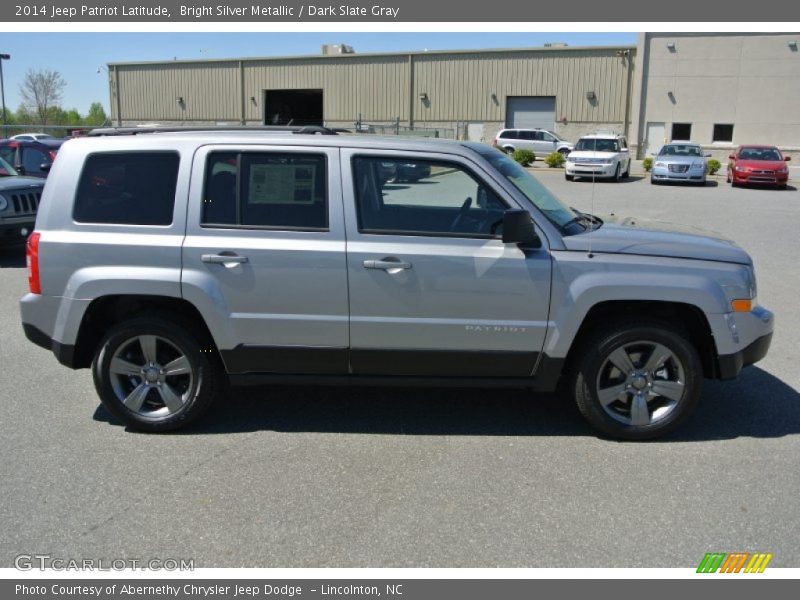 Bright Silver Metallic / Dark Slate Gray 2014 Jeep Patriot Latitude