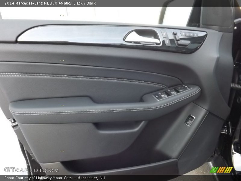 Black / Black 2014 Mercedes-Benz ML 350 4Matic