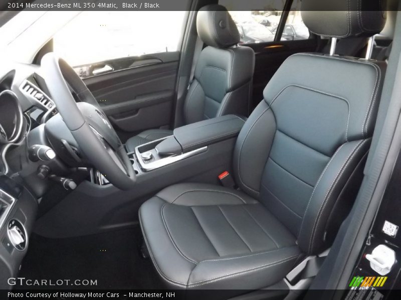 Black / Black 2014 Mercedes-Benz ML 350 4Matic
